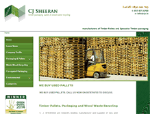 Tablet Screenshot of cjs.ie